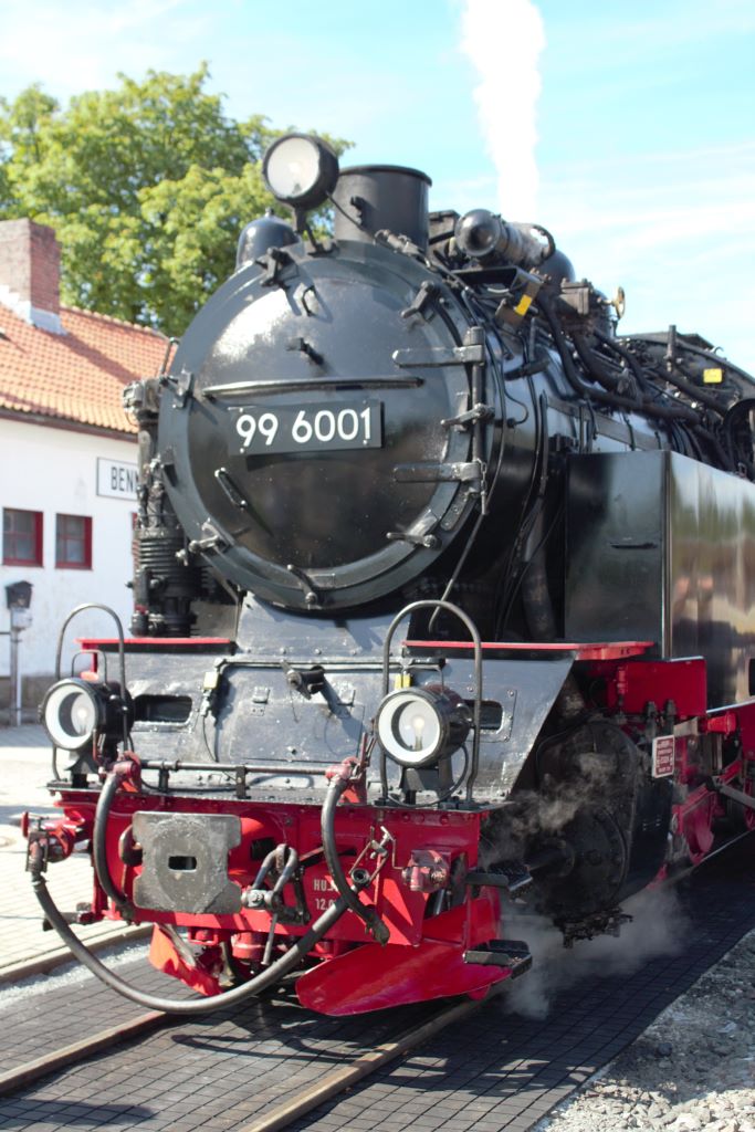 Frontal de la locmotora prototipo BR98 6000 de la que no se fabricaron más locomotoras
