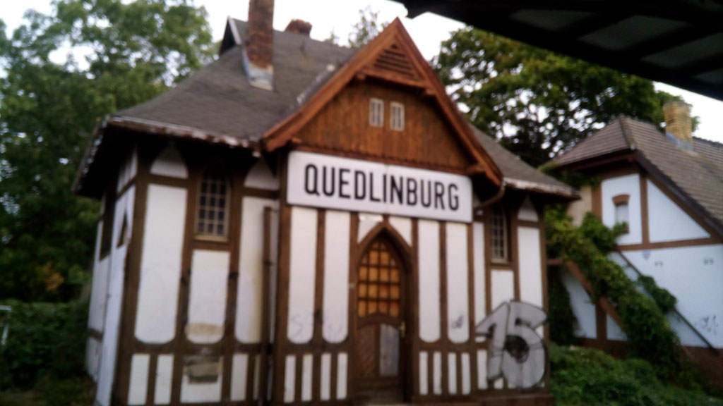 Caseta de la estación de Quedlinburg