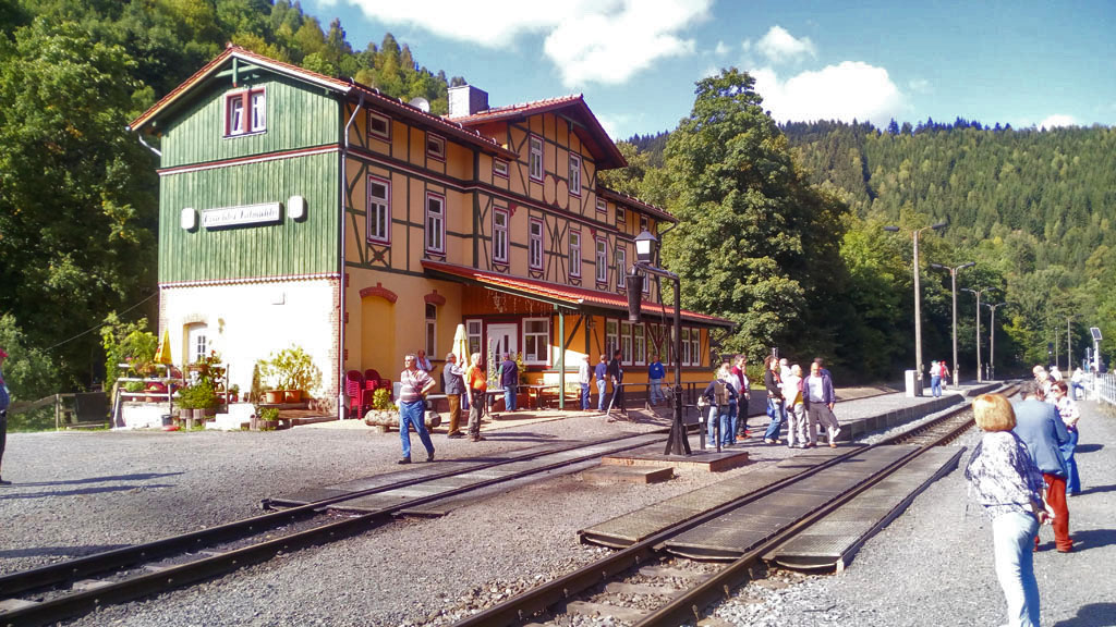 Estación de Eisfelder-Tahlmühle vista desde el sur
