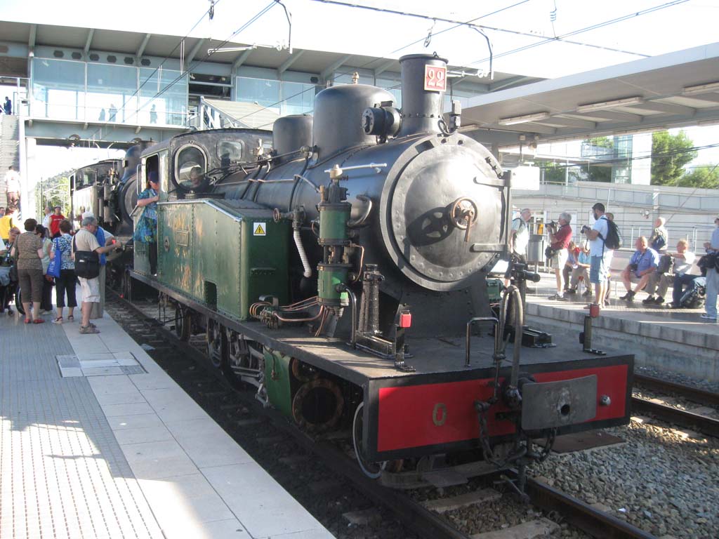 Locomotora nº 22 que perteneció al Olot-Gerona