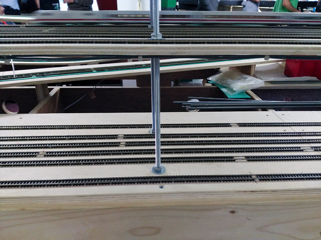 Niveles de la maqueta de N (al menos 3)