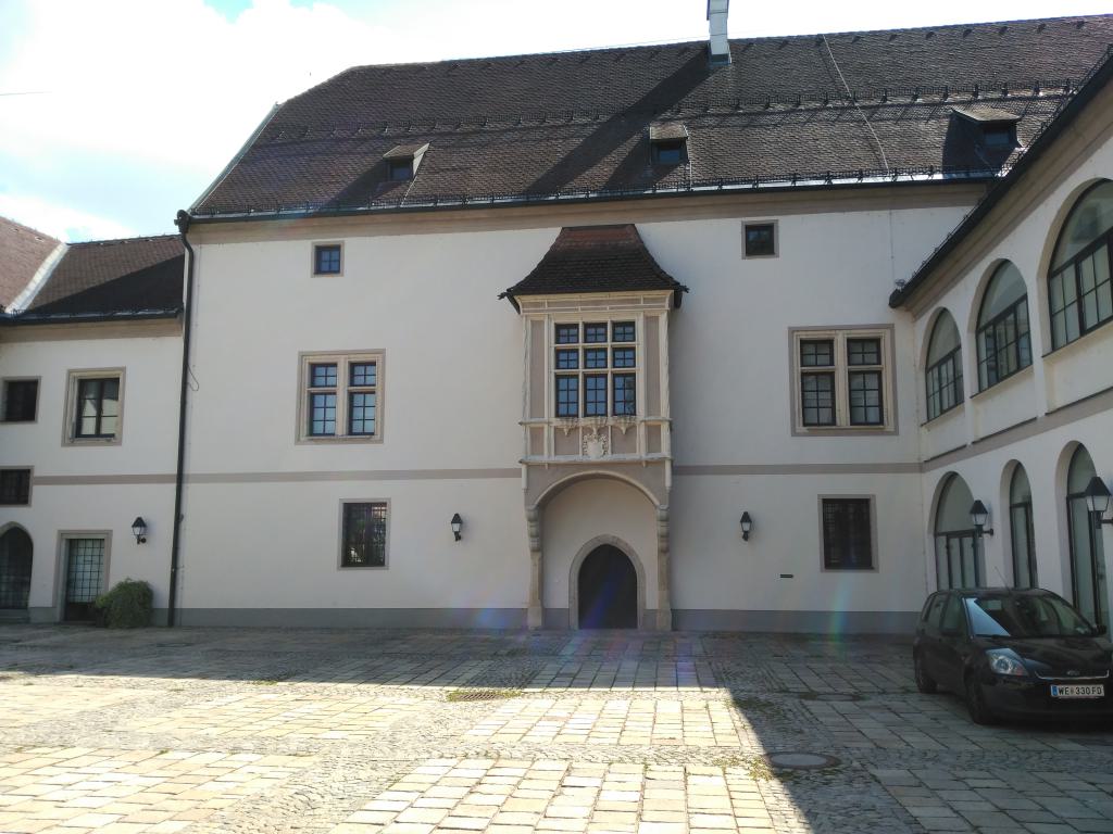 Burg Wels, museo de la ciudad, especializado en la época romana de la Colonia Aurelia Antoniniana Ovilaba