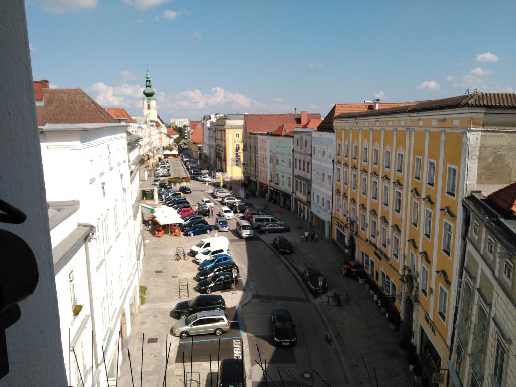Panorámica de la Statplatza desde la torre principal