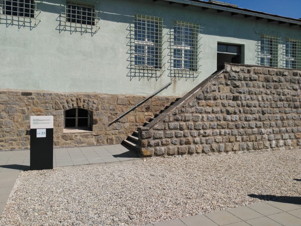 Búnker. Zona de los calabozos de detención