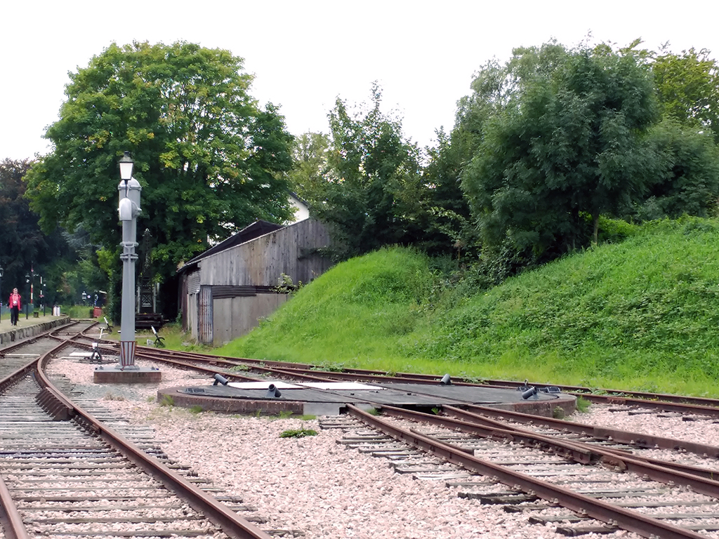 Plataforma giratoria y toma de agua de Boekelo