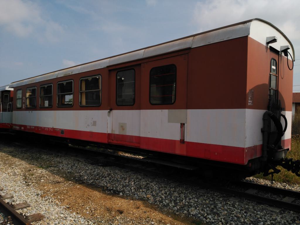 Furgón en colores Valousek, que fue posterior a los colores Jaffa