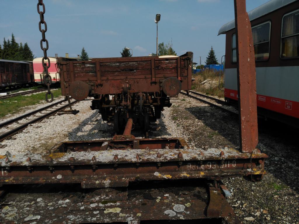 Rollbock para vagones de dos ejes