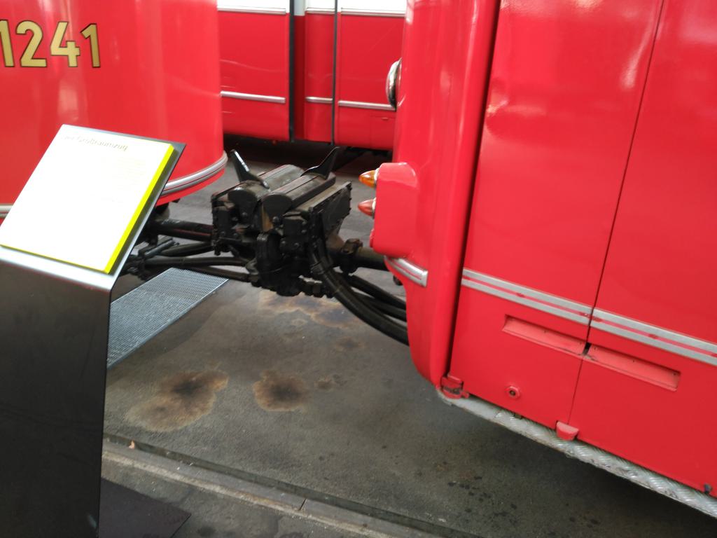 Scharfenberg entre tractora y remolque